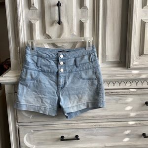 Boyfriend Refugee high waisted shorts